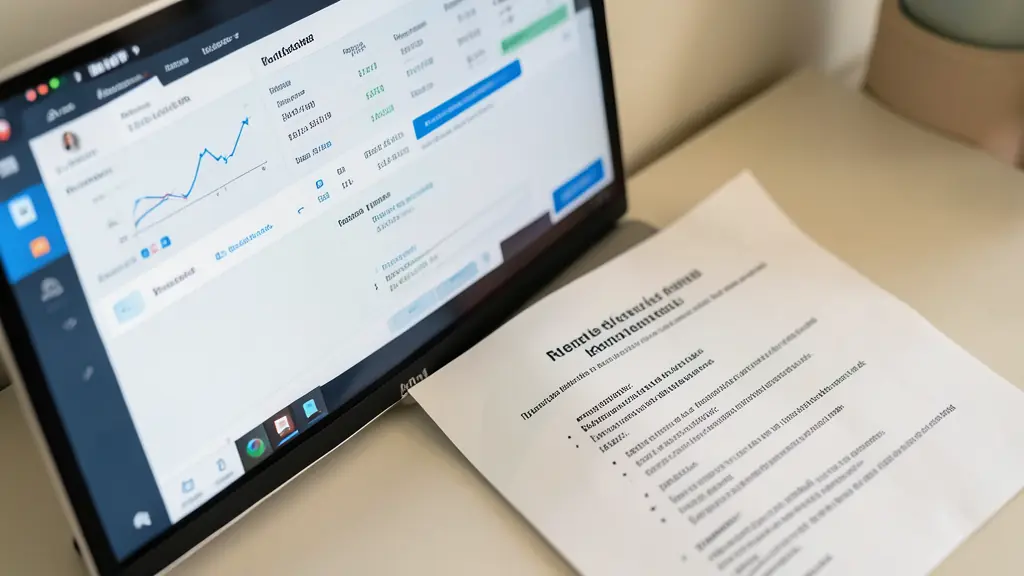 A close-up of a professional trading screen showing a regulated broker's interface and a legal contract with highlighted clauses about payouts and regulation